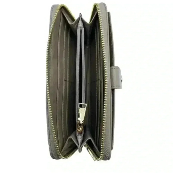 Badgley Mischka Taupe Clutch Wristlet - Picture 6 of 6